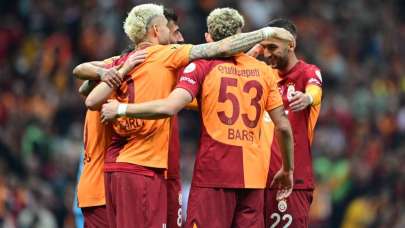 Süper Lig'de yeni rekor Galatasaray'ın oldu