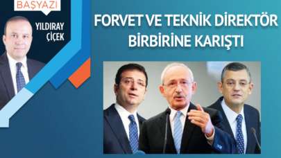 Forvet ve teknik direktör birbirine karıştı