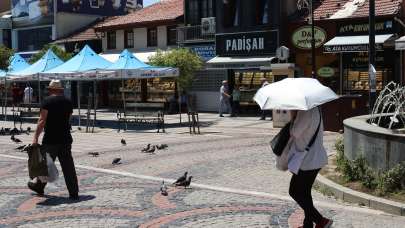 Trakya'da sıcak hava etkili oldu