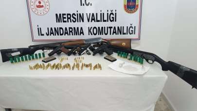 Mersin'de silah kaçakçılığı operasyonu: 7 zanlı yakalandı