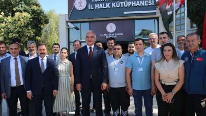 Kültür ve Turizm Bakanı Ersoy, Hatay'da ziyarette ve incelemelerde bulundu