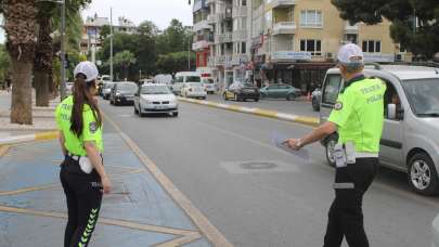 Aydın'da trafik ekiplerinden “YKS” seferberliği