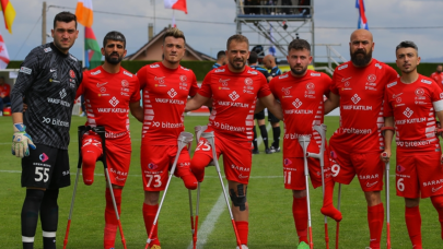 Ampute Milli Futbol Takımımız namağlup çeyrek finalde