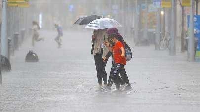 İki il için Meteoroloji'den sel uyarısı