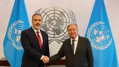 Dışişleri Bakanı Fidan, Guterres ile görüştü