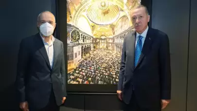 Cumhurbaşkanı Erdoğan "Ayasofya Fotoğrafları" sergisini ziyaret etti