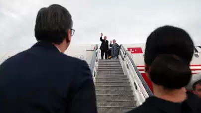 Cumhurbaşkanı Erdoğan, Sırbistan'dan ayrıldı