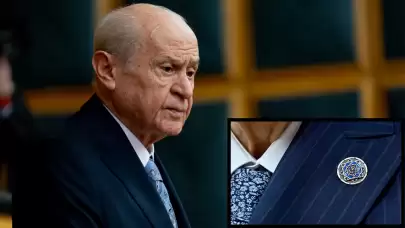 Devlet Bahçeli neden Oğuz Kağan mührü taktı? Tarihi konuşmadaki rozet detayı!