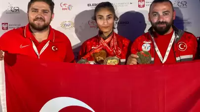 Polonya'da bir madalya da Tuğba Nur Koz'dan!