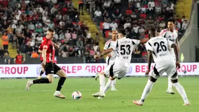 Gaziantep FK, Beşiktaş karşısında 1 puanı uzatmalarda aldı