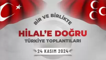 Dört farklı bölgede büyük buluşma! "Bir ve Birlikte Hilal’e Doğru" toplantıları devam ediyor