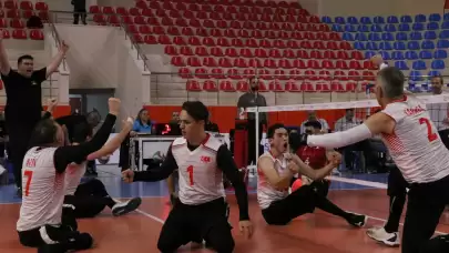 Oturarak Voleybol Erkek Milli Takımı Avrupa Şampiyonu!