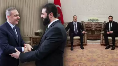 Hakan Fidan'ın tarihi Şam ziyareti dünya basınında!