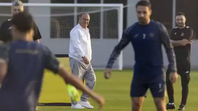 Fatih Terim, yeni takımı Al-Shabab'ın başında ilk antrenmanına çıktı