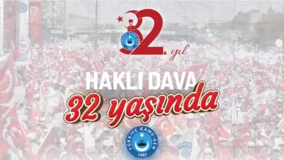 Türkiye Kamu-Sen 32 yaşında