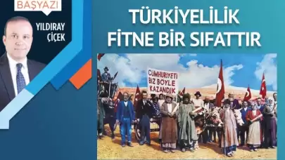 Türkiyelilik fitne bir sıfattır