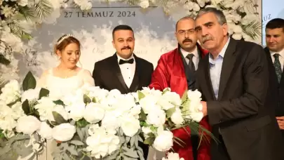 MHP Satınalma Müdürünün oğlu Emre Bükülmez ve Özge Kılıç evlendi