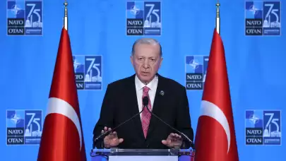 Cumhurbaşkanı Erdoğan'dan NATO Zirvesi'nde dünyaya net mesaj: Terör örgütleriyle ilişki kabul edilemez