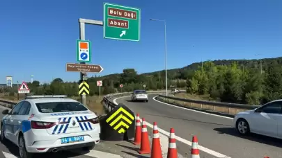 Bolu Dağı İstanbul yönü trafiğe kapatıldı