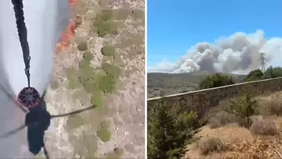 Alaçatı'daki yangından acı haber: 3 kişi hayatını kaybetti!