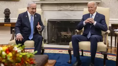 Biden ve Netanyahu Beyaz Saray’da bir araya geldi