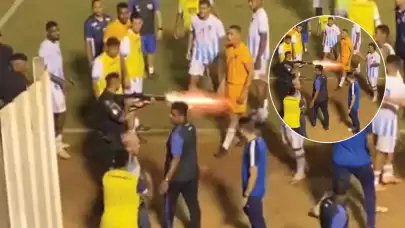 Polis, futbolcuyu pompalı tüfekle vurdu