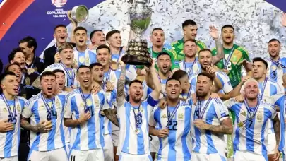 Copa America'da şampiyon Arjantin