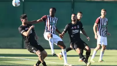 Beşiktaş, hazırlık maçında Bandırmaspor ile golsüz berabere kaldı