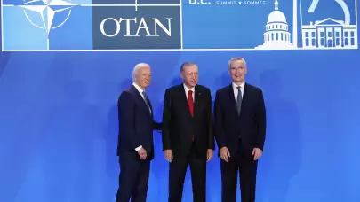 Cumhurbaşkanı Erdoğan, NATO Aile Fotoğrafı çekimine katıldı