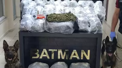 Batman'da 81 kilo uyuşturucu ele geçirildi, 3 şüpheliden 2'si tutuklandı!