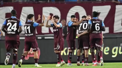 Trabzonspor'a tur için tek gol yetti