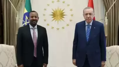 Cumhurbaşkanı Erdoğan, Etiyopya Başbakanı Ali ile görüştü