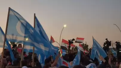 Kerkük’te gösteriler başladı! “Kerkük Türk'tür Türk kalacak!”