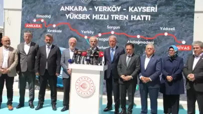 Bakan Uraloğlu: Hızlı trenle Ankara-Kayseri arası 1 saat 45 dakikaya düşecek