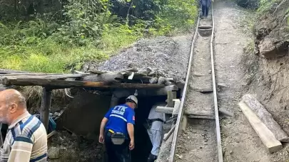 Ruhsatsız maden ocağında göçük: 1 ölü