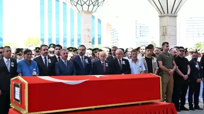 MHP Lideri Bahçeli, şehidimizi son yolculuğuna uğurladı