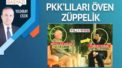 PKK‘lıları öven züppelik