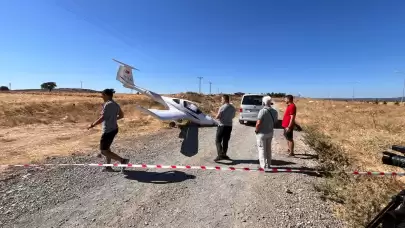 Çanakkale'de eğitim uçağı acil iniş yaptı