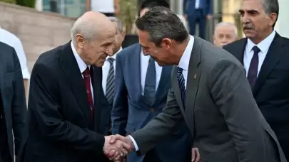 MHP Lideri Devlet Bahçeli, Ali Koç ile görüştü