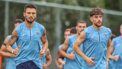 Trabzonspor’da St. Gallen maçı hazırlıkları sürüyor