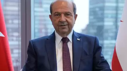 KKTC Cumhurbaşkanı Tatar, BM Genel Sekreteri Guterres ile görüştü