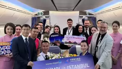 Urumçi-İstanbul uçuşları 8 yıl aradan sonra tekrar başladı!