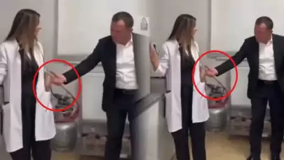 Görüntülere tepki yağdı! CHP’li Nizip Belediye Başkanı Ali Doğan’dan kadın çalışana skandal hareket