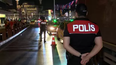 Beyoğlu'nda 'Huzur İstanbul' denetimi yapıldı