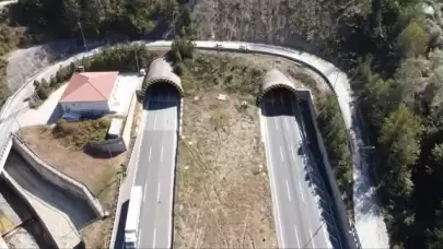 Bolu Dağı Tüneli'ndeki çalışmaların pazar günü tamamlanması planlanıyor