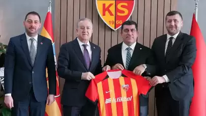 MHP Genel Başkan Yardımcısı Durmaz'dan Kayserispor'a ziyaret