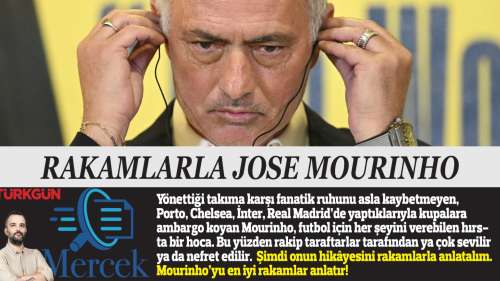 Rakamlarla Jose Mourinho