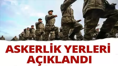 Askerlik yerleri açıklandı: Kasım, Aralık ve Ocak celp dönemleri görev yerleri e-devlette