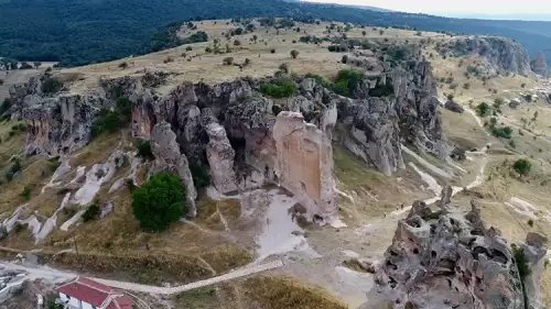 Eskişehir'de Friglere ait antik ocak ve fırınlar keşfedildi