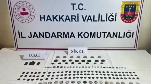 Bizans dönemine ait 163 sikke ele geçirildi